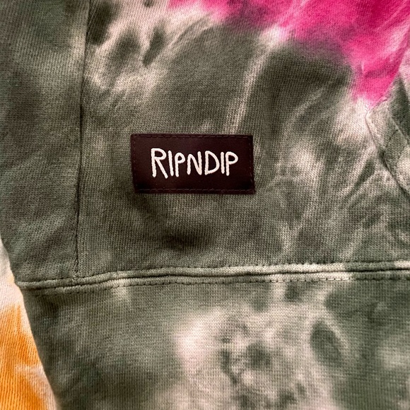 New RIPNDIP spiral tie dye hoodie - Picture 7 of 10